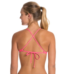 Speedo Poly Gone Tie Back Swimsuit Top