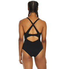 Arena Women's Viola Cradle Cross Back Chlorine Resistant One Piece Swimsuit