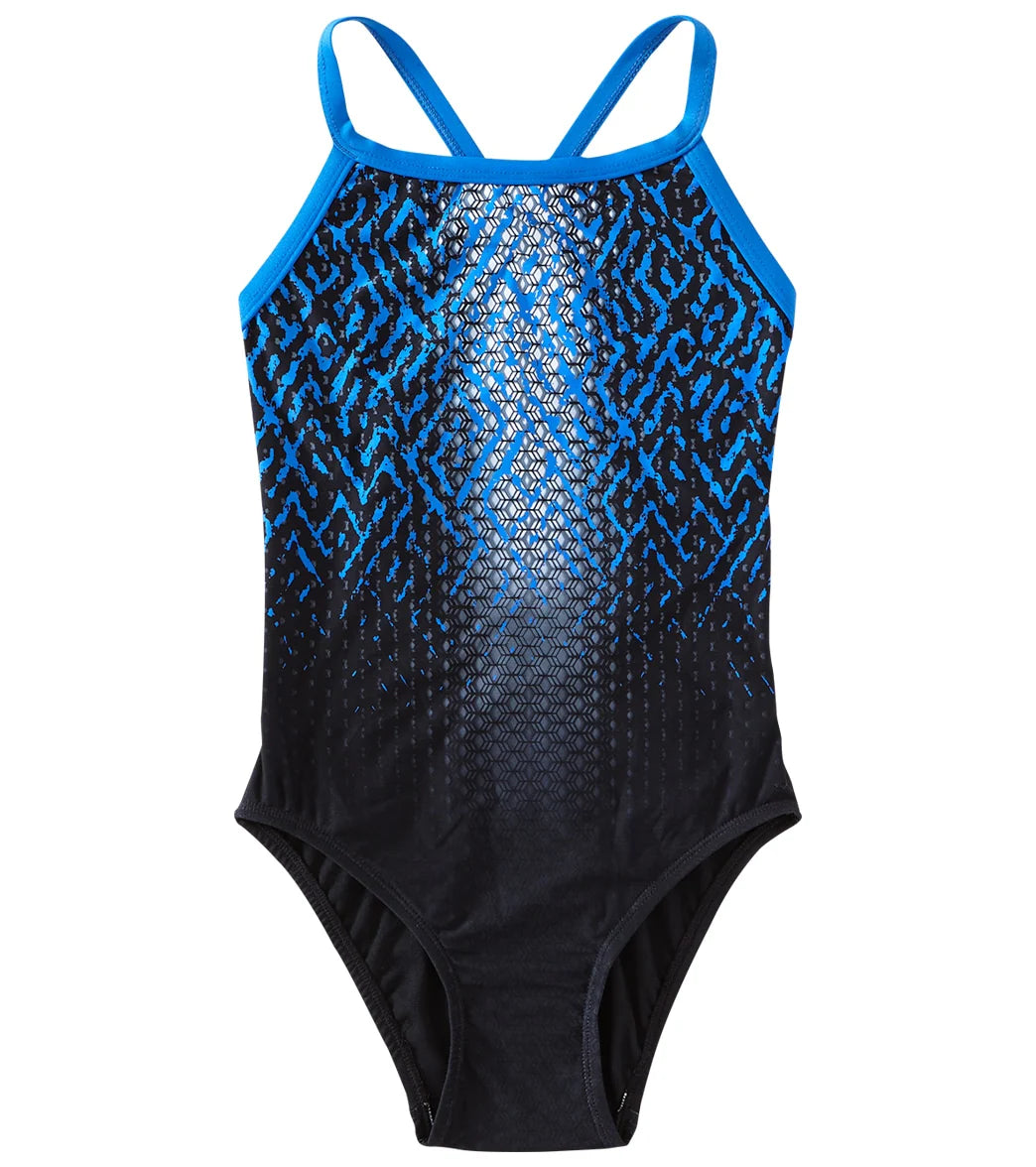 TYR Girls' Odyssey Diamondfit One Piece Swimsuit