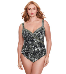 Miraclesuit Plus Women's  Zahara Sanibel Plus One Piece Swimsuit