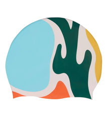 Sporti x aLILscribble Limited Edition Summer Heat Silicone Swim Cap