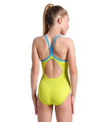 Arena Girls' Star Graphic Light Drop Back Swimsuit Lightdrop Back (Little Kid, Big Kid)