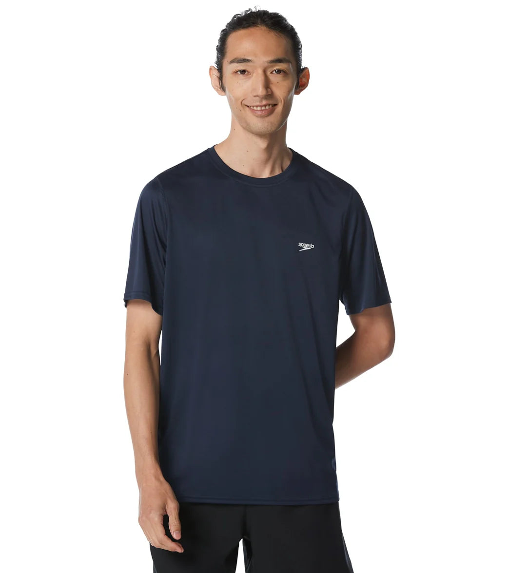 Speedo Men's Graphic Short Sleeve Swim Shirt