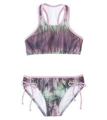 Hurley Girls' To Dye For High Neck Crop Two Piece Set (7yrs-14yrs)