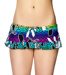 Body Glove Swimwear Jungle Spirit Bailar Swim Skirted Bikini Bottom