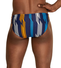 Speedo Men's Printed Brief Swimsuit