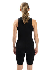 Dolfin Women's Aquashape Solid Mockneck Zip-Front Aquatard