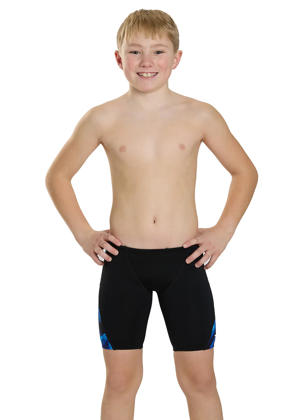 TYR Men's Waveform Durafast Elite Blade Splice Jammer Swimsuit