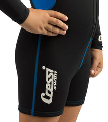 Cressi Kids' 1.5 mm Long Sleeve Springsuit (Little Kid, Big Kid)