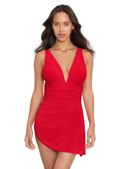 Magicsuit by Miraclesuit Solid Celine Swim Dress