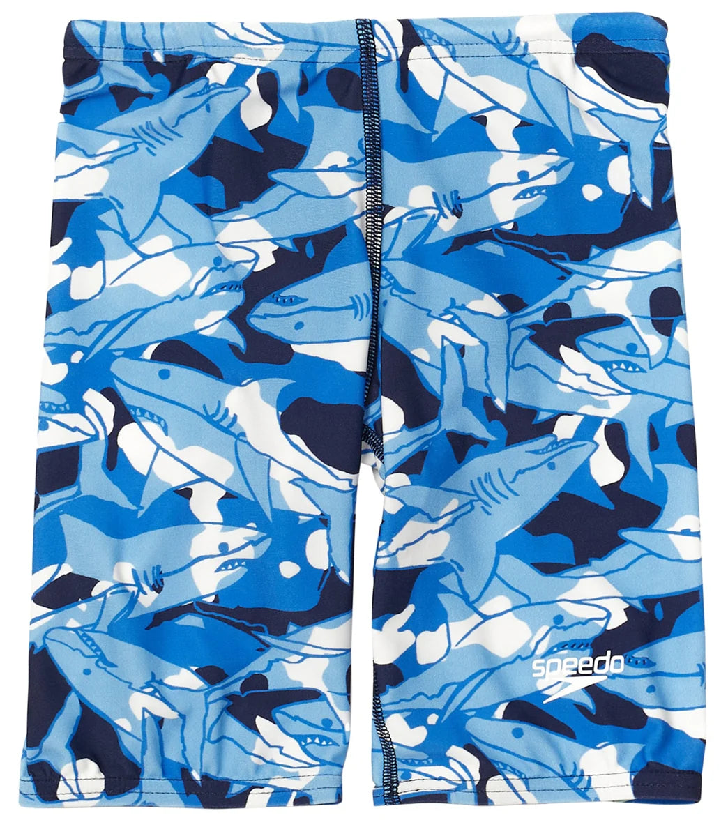 Speedo Boys' Printed Jammer (Little Kid, Big Kid)