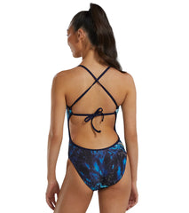 TYR Women's Kyanite Crosscut Tieback One Piece Swimsuit