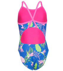 Sporti Hawaiian Thin Strap One Piece Swimsuit Youth (22-28)