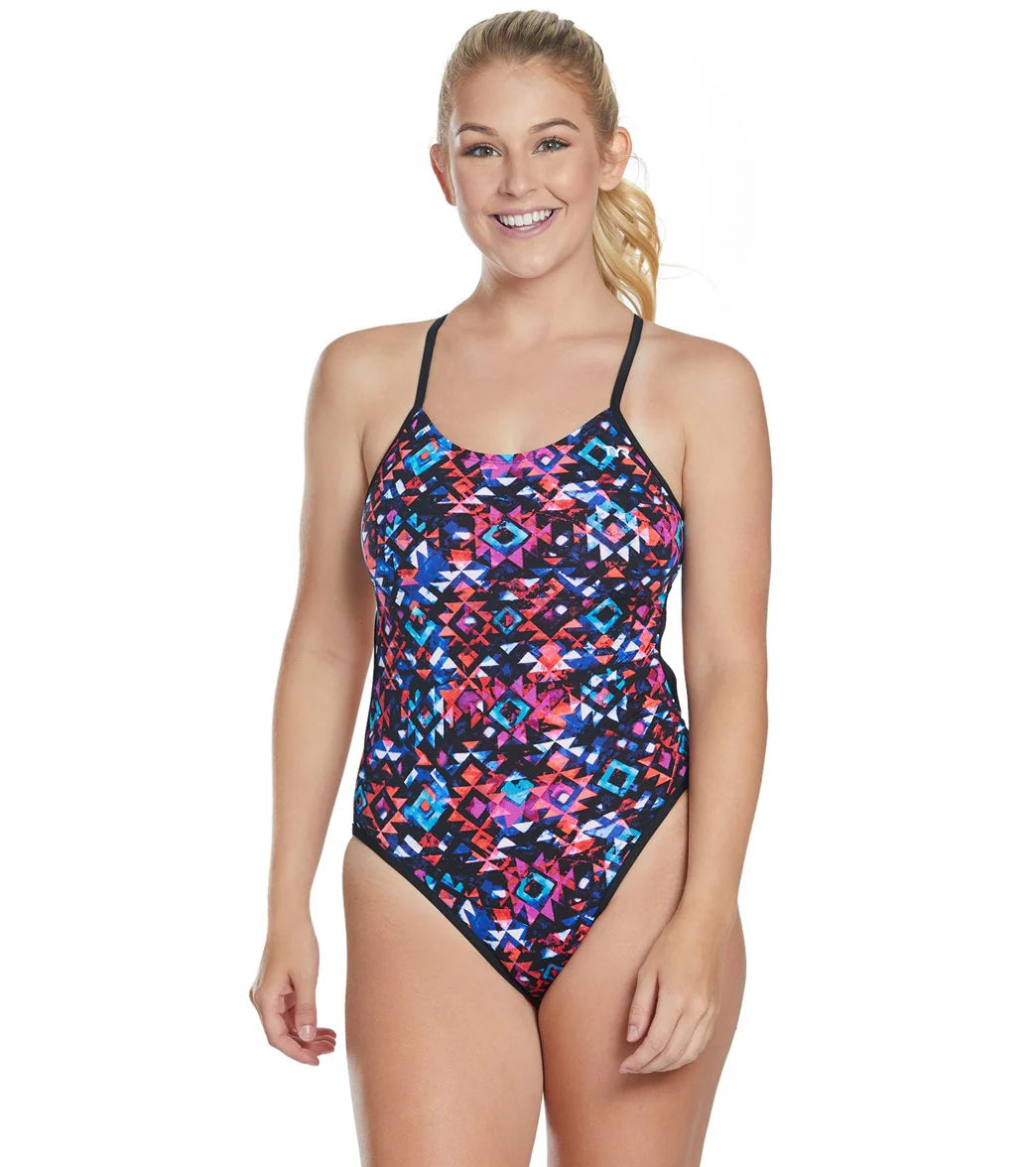 TYR Women's Meso Mojave Cutoutfit One Piece Swimsuit