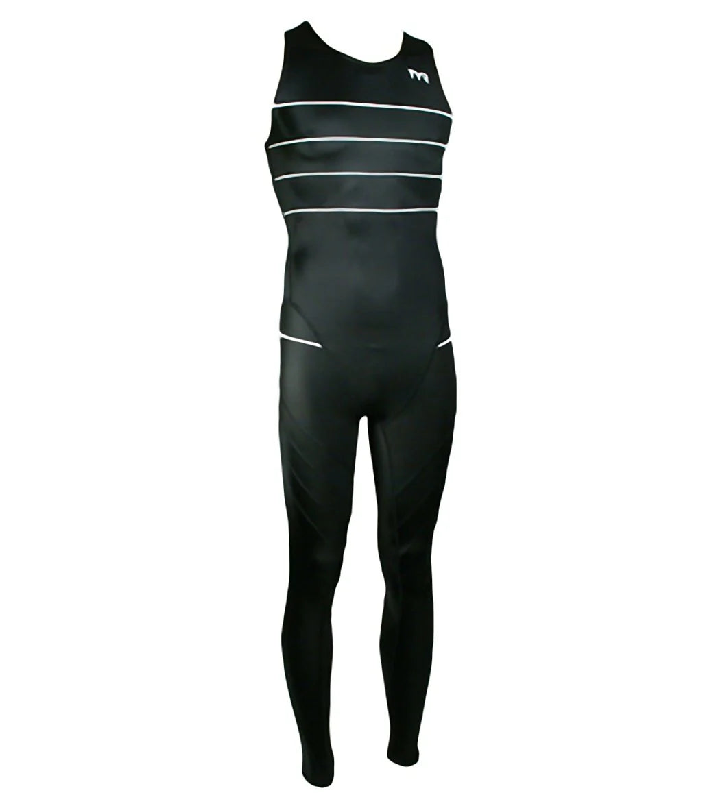 TYR Aqua Shift Male Full Body Zipperback Tech Suit Swimsuit