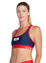 Speedo Women's Guard Racerback Bikini Top