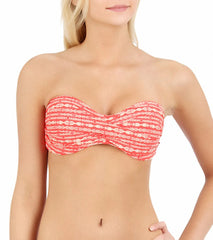 Body Glove Women's Transition Molded Cup Twist Bandeau Top