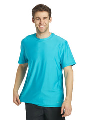 Sporti Men's S/S UPF 50+ Relax Fit Swim Shirt
