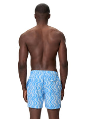 Speedo Men's All Over Print Redondo Edge 16" Volley Swim Trunks