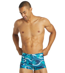 Sporti Great Wave Square Leg Swimsuit