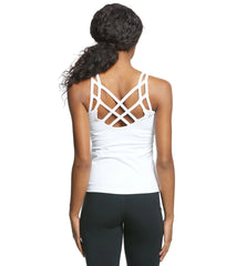 Everyday Yoga Radiant Solid Strappy Back Support Tank