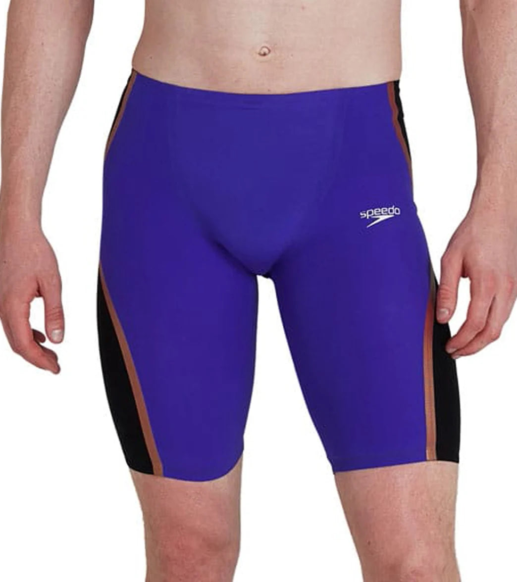 Speedo Men's LZR Pure Intent High Waist Jammer Tech Suit Swimsuit