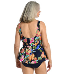 Maxine Women's Mystic Garden Empire Tankini Top