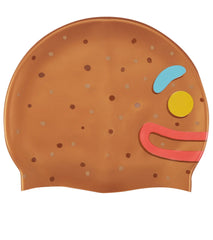 Sporti Limited Edition Ginger Bread Head Silicone Swim Cap