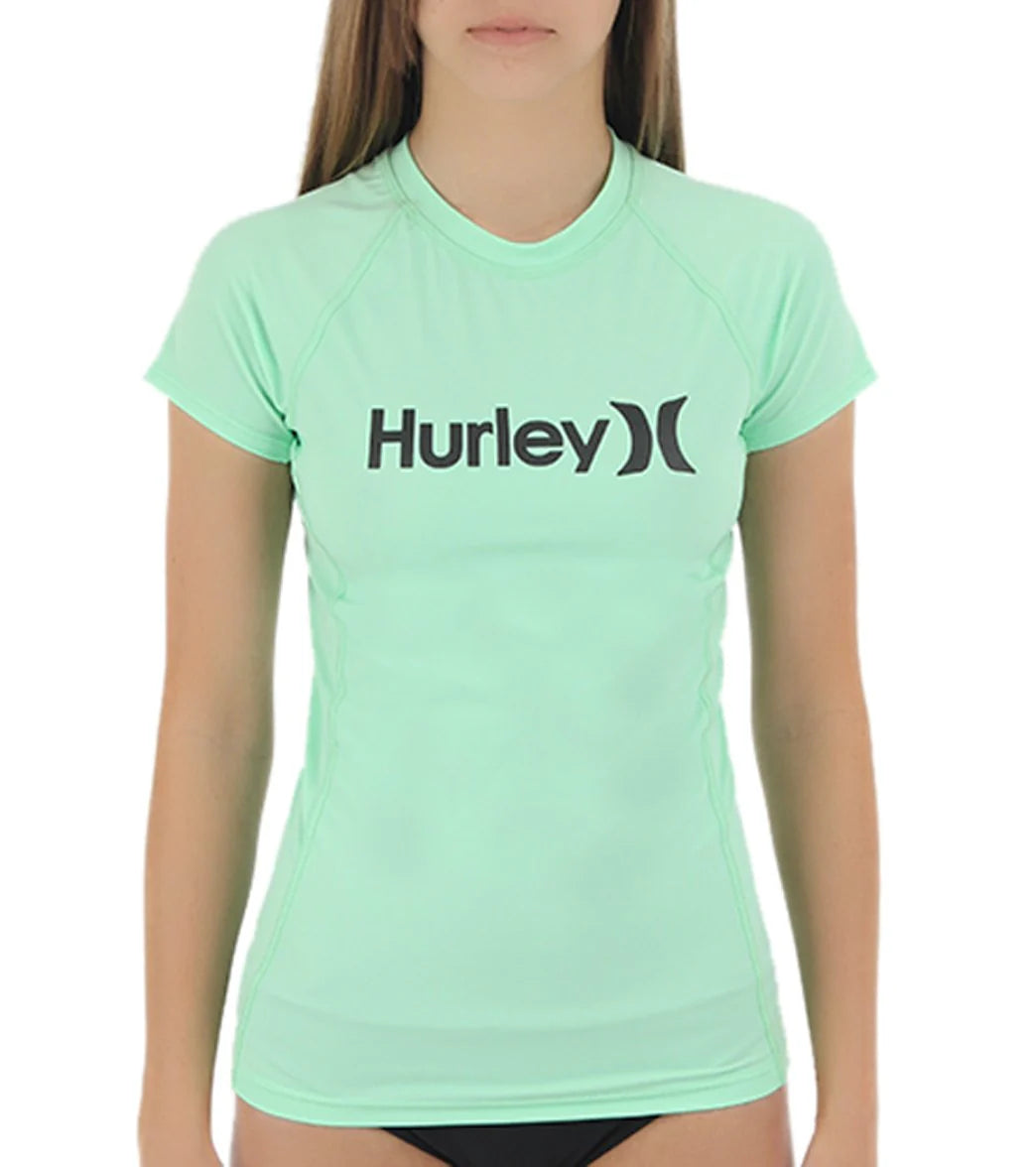 Hurley One & Only Solids S/S Rashguard