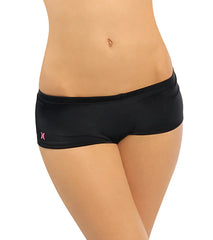 Hurley Swim Girls' One & Only Solids Boyshort Bikini Bottom