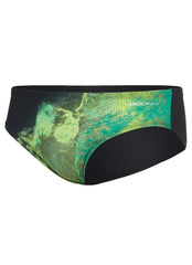 Dolfin Graphlite Men's Thunder All Over Racer Brief Swimsuit