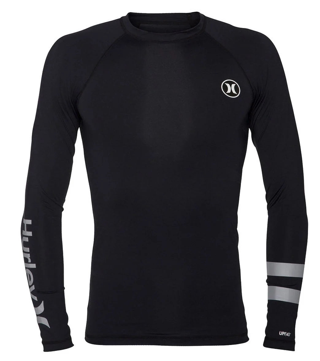 Hurley Men's Icon Long Sleeve Rashguard