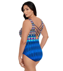 Longitude Women's Sparkle Park One Piece Swimsuit
