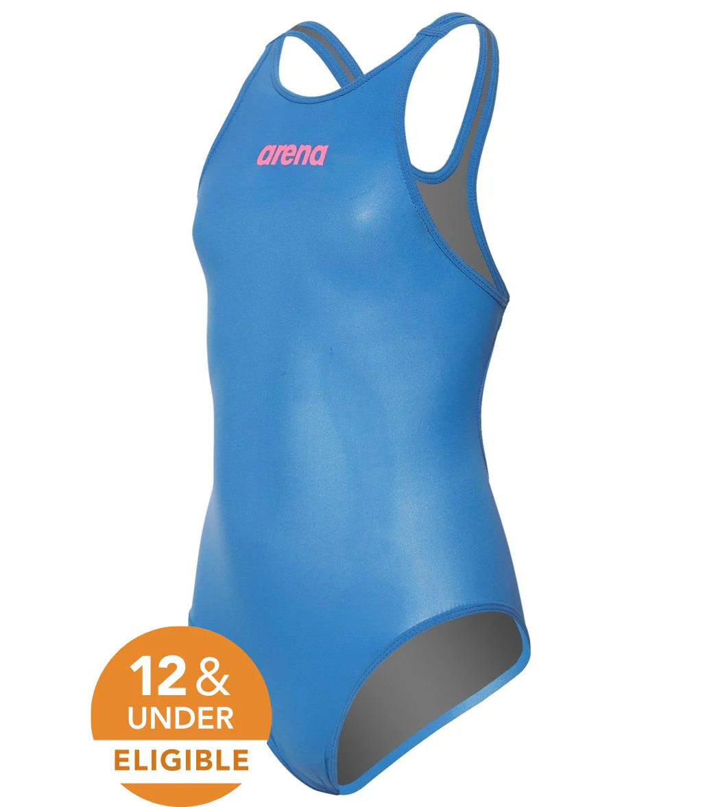 Arena Girls' Powerskin R-EVO Classic Tech Suit Swimsuit