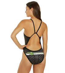 Turbo Women's Revolution Swim Lines One Piece Swimsuit