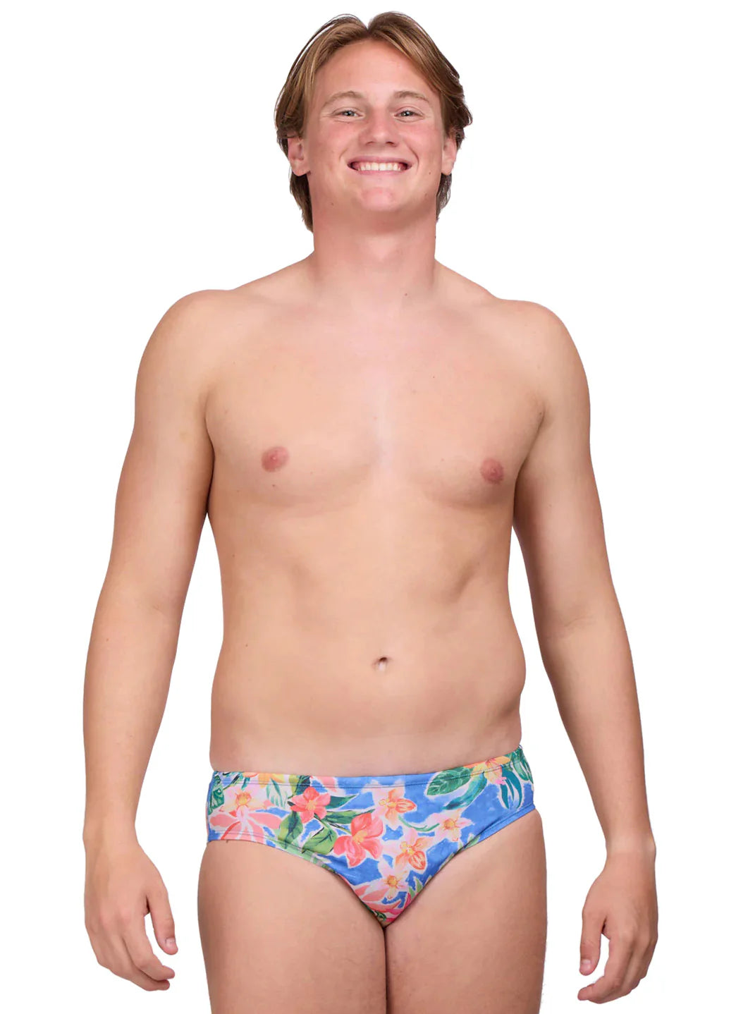 JOLYN Men's Brolyn Island Breeze Brief Swimsuit
