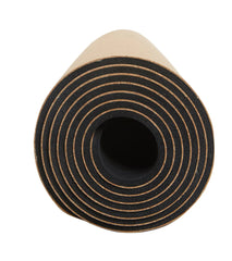 Everyday Yoga Alignment Cork Yoga Mat 72 x 26 Inch 5mm