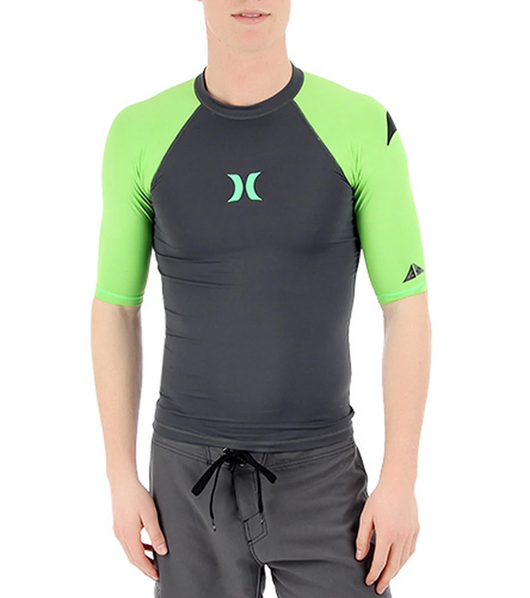 Hurley Men's One & Only Short Sleeve Rashguard