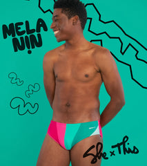 Sporti x She Is This Limited Edition Melanin Brief Swimsuit