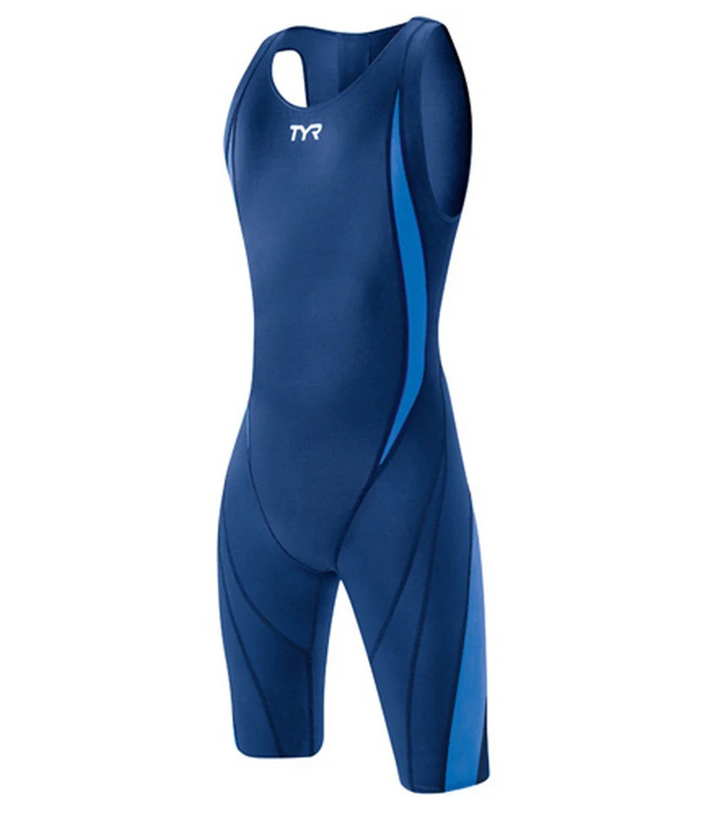 TYR TRacer Tech Suit Light Zipperback Short John