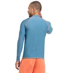 Arena Men's Graphic Long Sleeve Rashguard