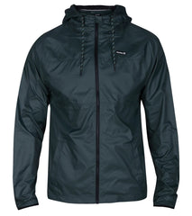 Hurley Men's Protect Solid Windbreaker Jacket