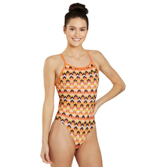 Sporti HydroLast Arrowhead Thin Strap One Piece Swimsuit (22-40)