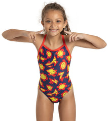 Sporti x Alex & Gretchen Walsh Groovy Thin Strap One Piece Swimsuit Youth (22-28)