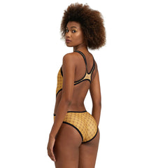 Arena Women's 50th Anniversary Gold Tech One Back One Piece Swimsuit