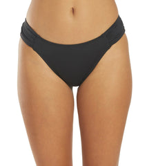 Lauren Ralph Lauren Women's Beach Club Solids Side Tab Hipster Bikini Bottom