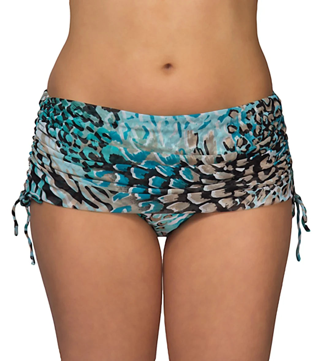 Jantzen Clio's Cougar Swim Skirted Bikini Bottom