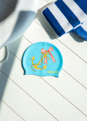 Sporti x Emma Weyant Anchor Silicone Swim Cap