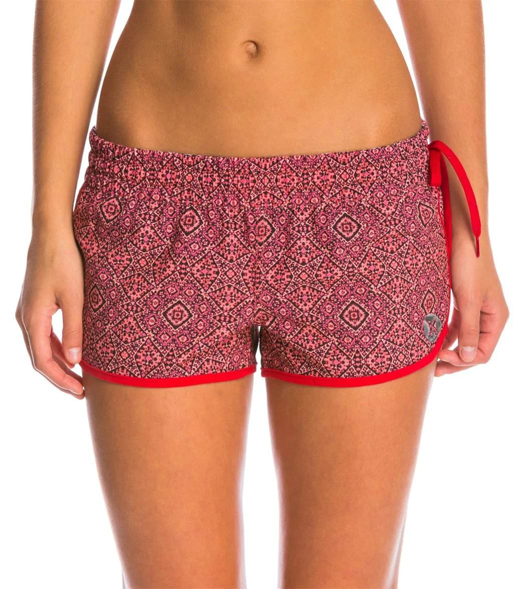 Hurley Women's Phantom Block Party 2.5" Beachrider Tribal Boardshort