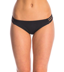 Hurley Swimwear Solid Spider Bikini Bottom
